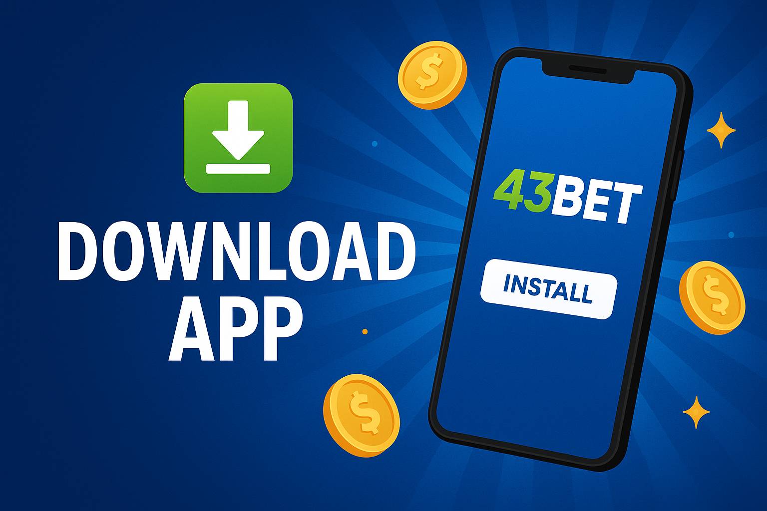 Baixar o 43BETCassino App