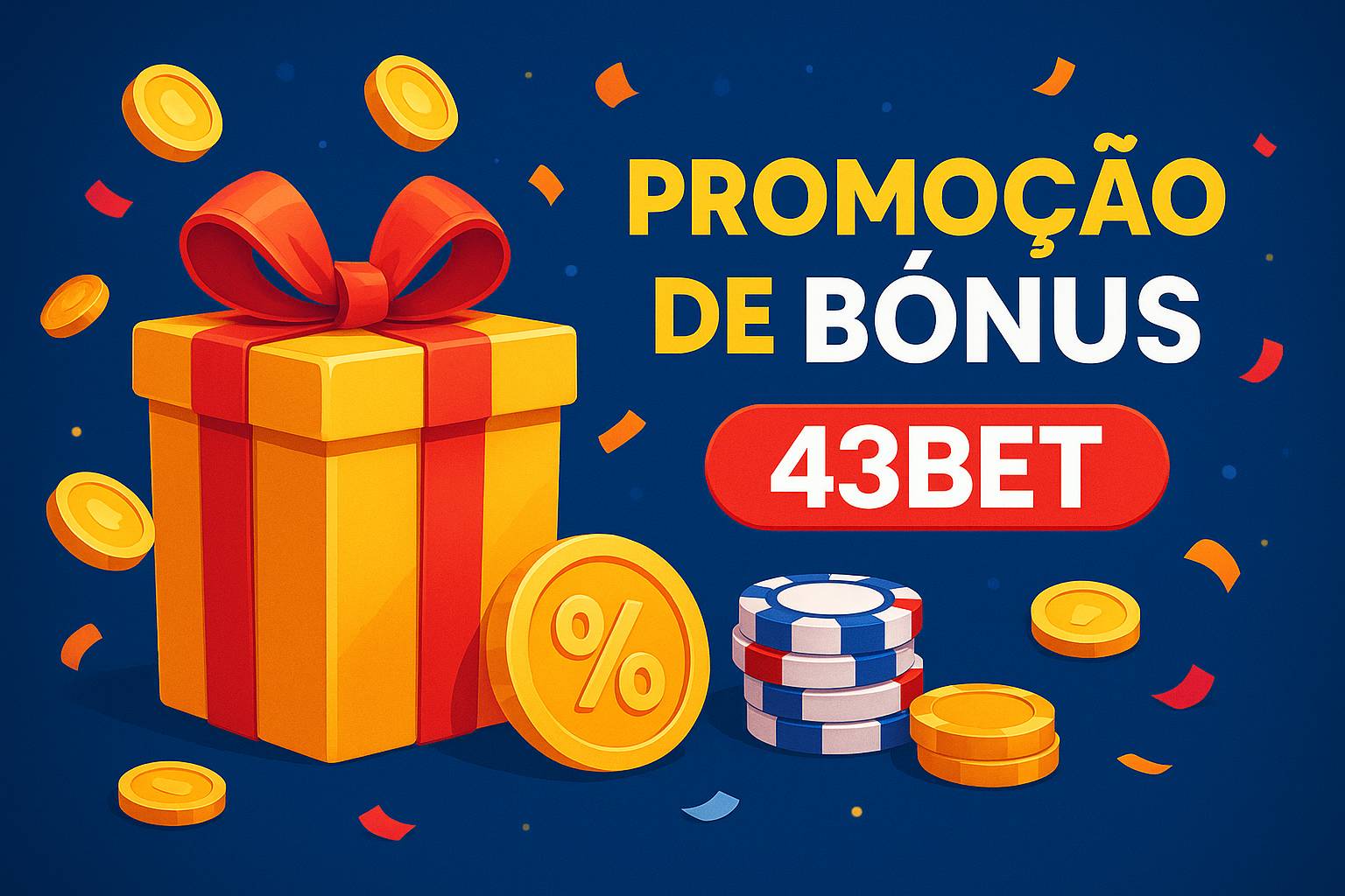 O bônus promocional 43BETé uma ótima maneira de começar sua aventura