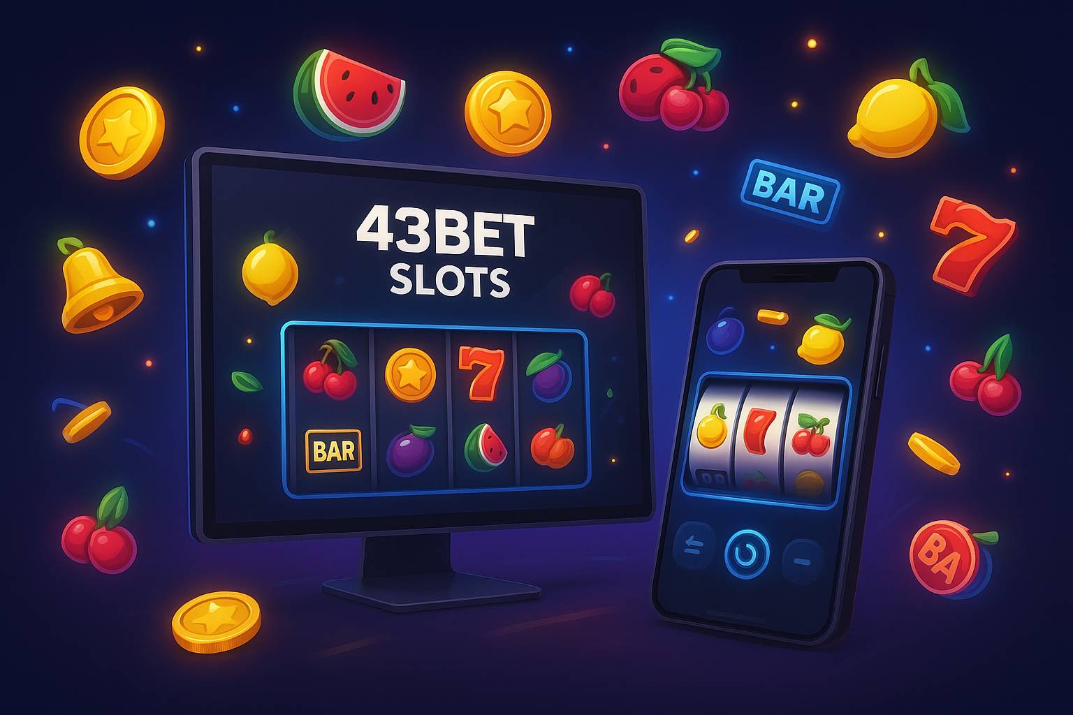 Jogos de Slot no Casino Online 43BET